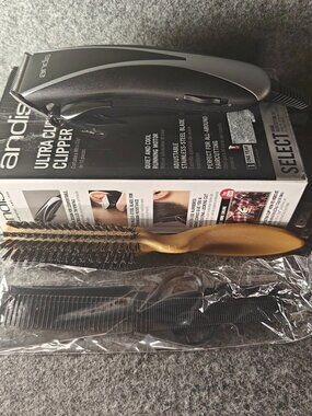 Andis PM‑10 Hair Clipper NEW Open Box Missing Combs Home Haircutting Kit